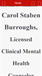 Mobile Screenshot of carolstabenburroughs.com